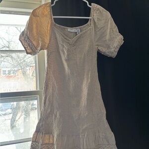 Sincerely Jules Cream Midi Dress